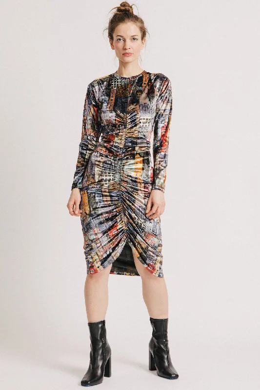 Delfina Dress House Print