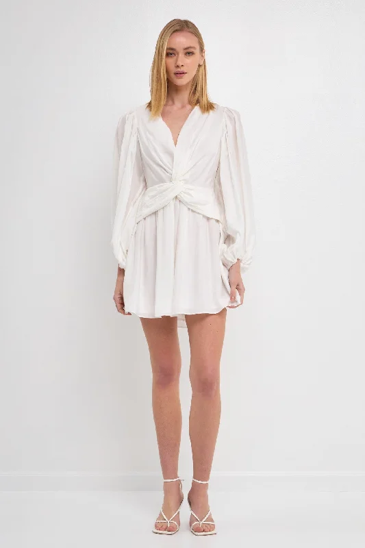 Emilee Dress - White - FINAL SALE