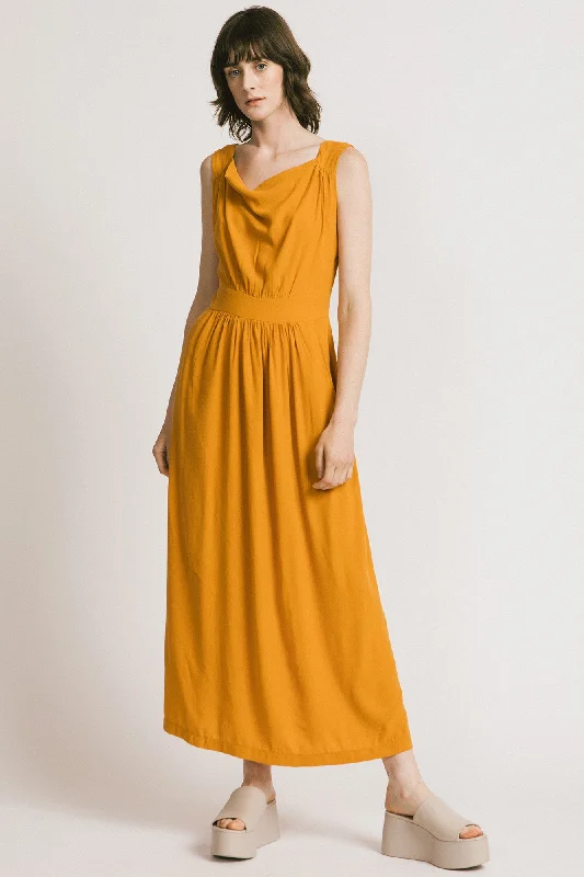 Palermo Dress Saffron
