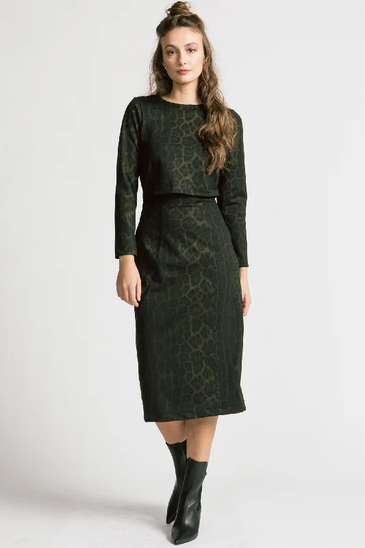 Expectations Dress Animal Print