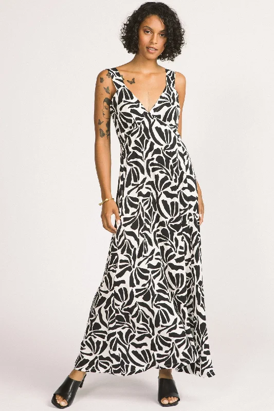 Alora Dress Zebra Print