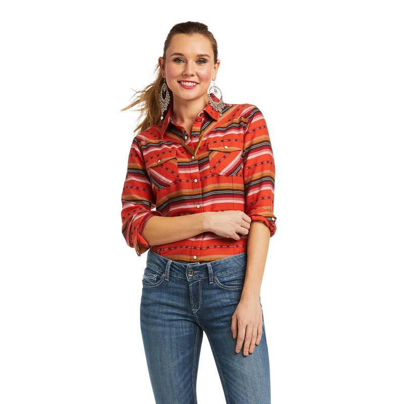 Ariat Wms Real Oasis Serape Shirt Oasis Serape - Black Friday Sale Fashionable Plaid Short Sleeve Ariat Wms Real Oasis Serape Shirt Oasis Serape - Black Friday Sale Fashionable Plaid Short Sleeve