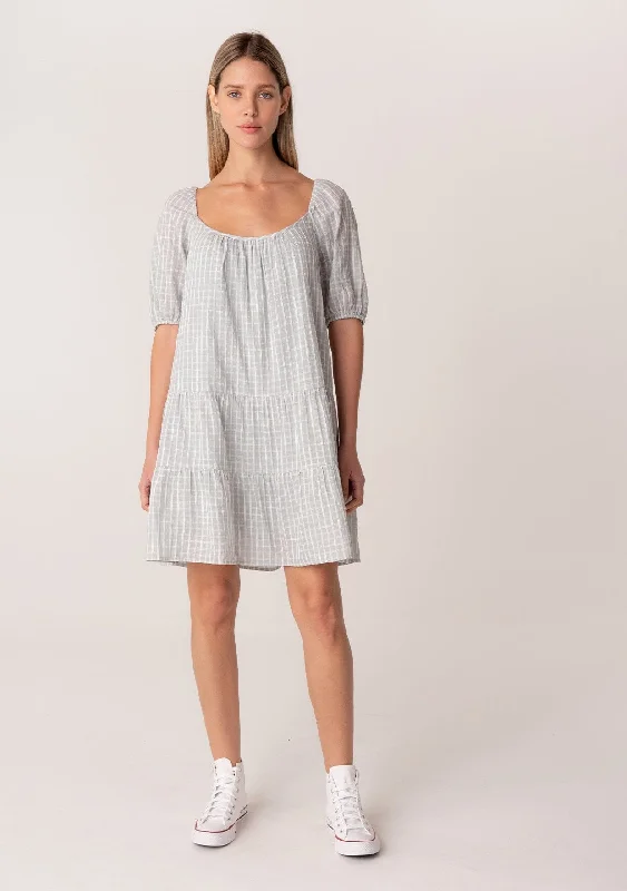Doutzen Puff Sleeve Mini Dress Chic Puff Sleeve Mini Dress