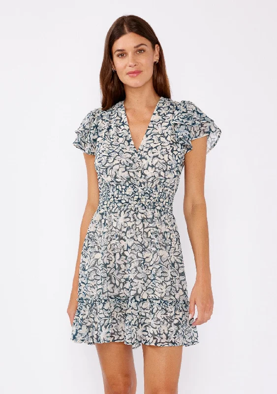 Enchanted Garden Mini Dress Classic Solid Mini Dress