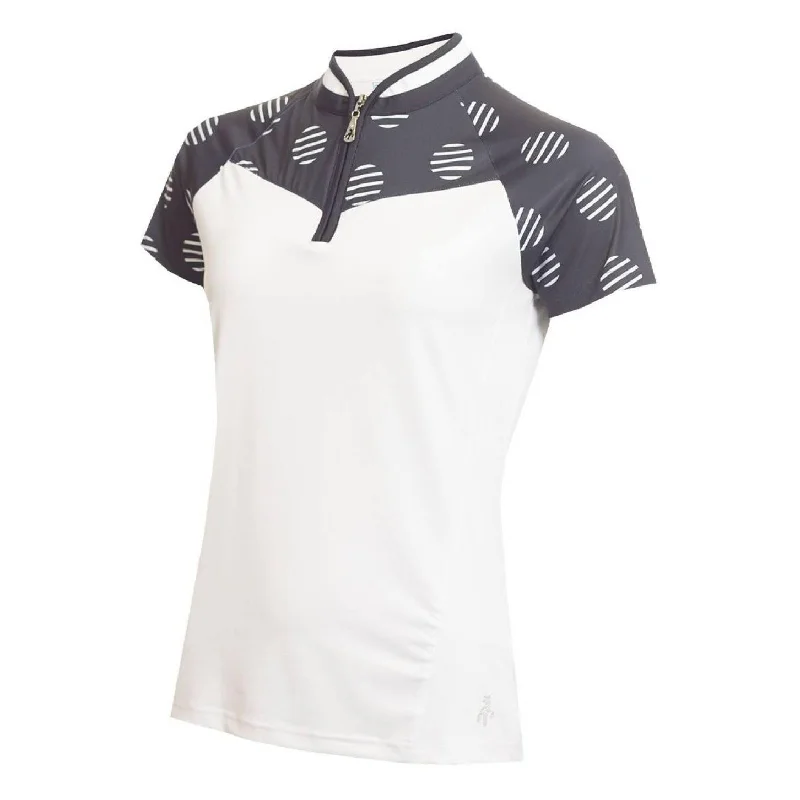 Green Lamb Ladies Edita Golf Polo Shirt SG20805 Fashionable Short Sleeve Shirt