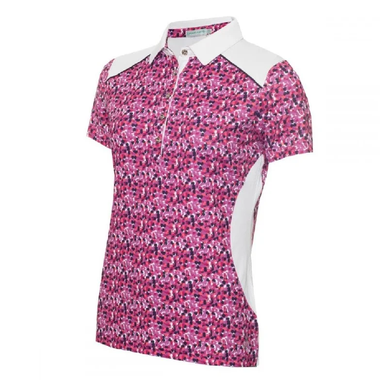 Green Lamb Ladies Ember Golf Polo Shirts SG21863 Relaxed Fit Short Sleeve Top