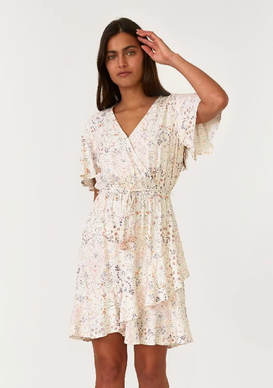 Hailey Mini Dress Stylish Ruffle Mini Dress