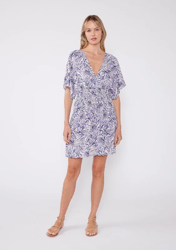 Jordyn Smocked Mini Dress Elegant Mini Dress with Ruffles