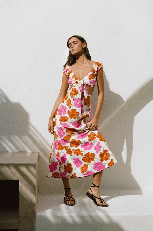 Kameliya Midi Dress Comfortable Sleeveless Midi Dress