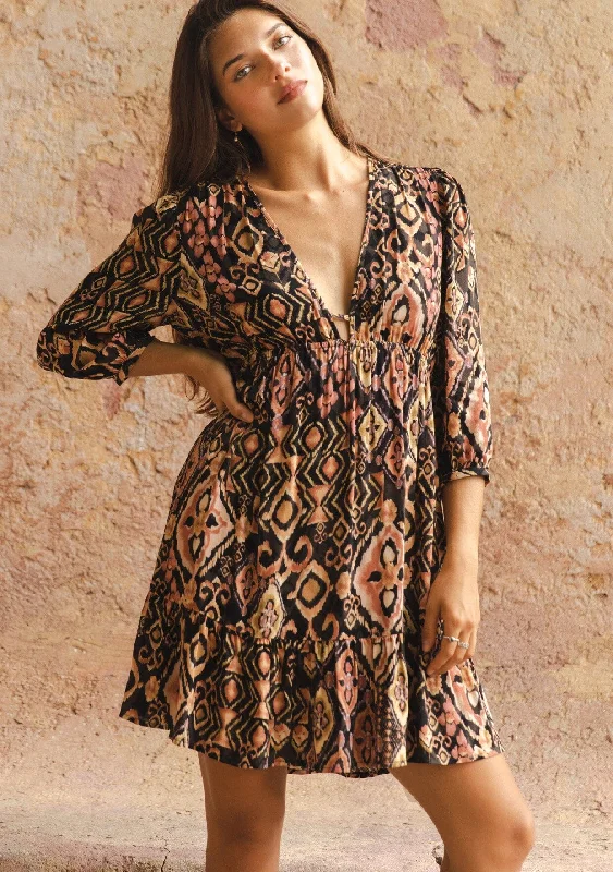 Shadow Canyon Mini Dress Trendy Mesh Mini Dress