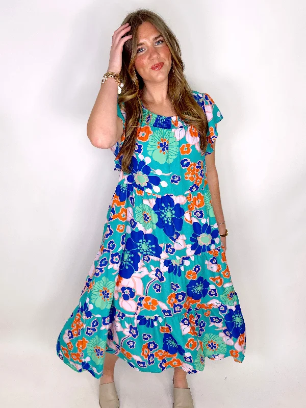 The Ava Midi Dress Chic Off-Shoulder Midi Dress