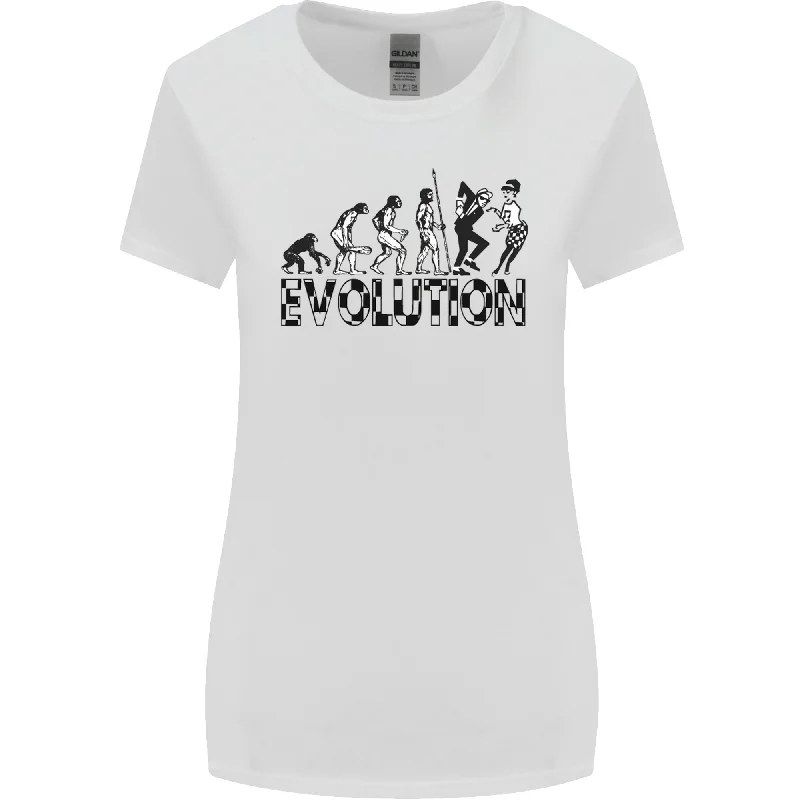 2 Tone Evolution Music 2Tone SKA Womens Wider Cut T-Shirt Modern Contemporary Chic