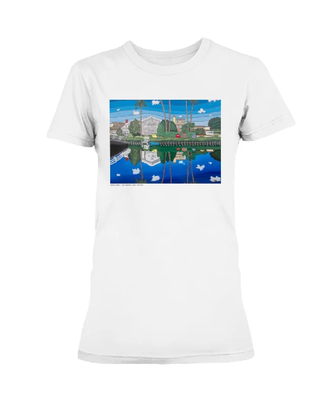 Venice Canals 2 - Missy T-Shirt Hooded Caped Shawl Collar