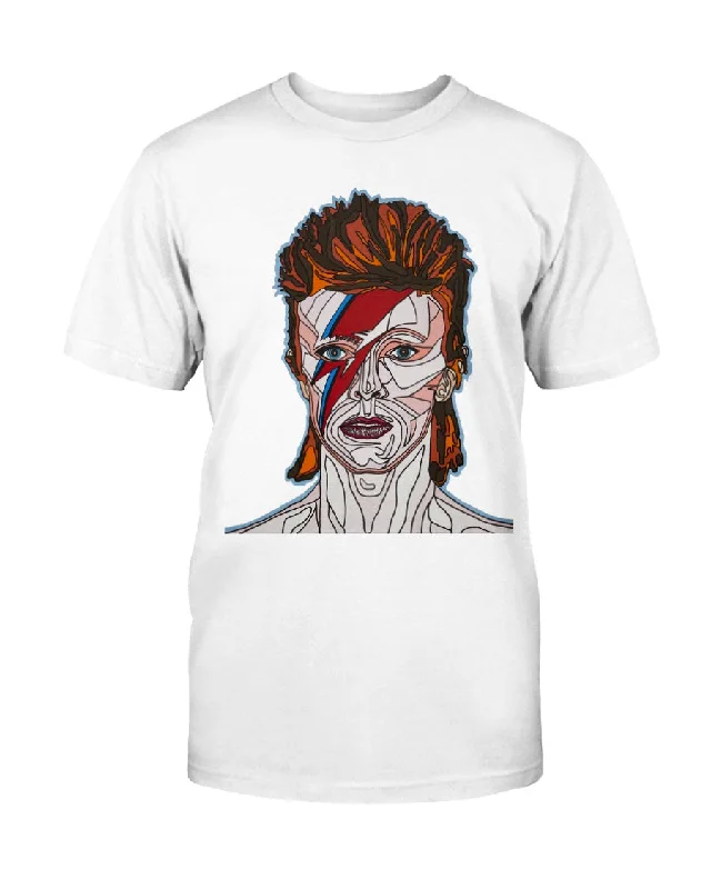 Starman - Unisex T-Shirt Jersey Fabric Tulle Fabric Batik Fabric