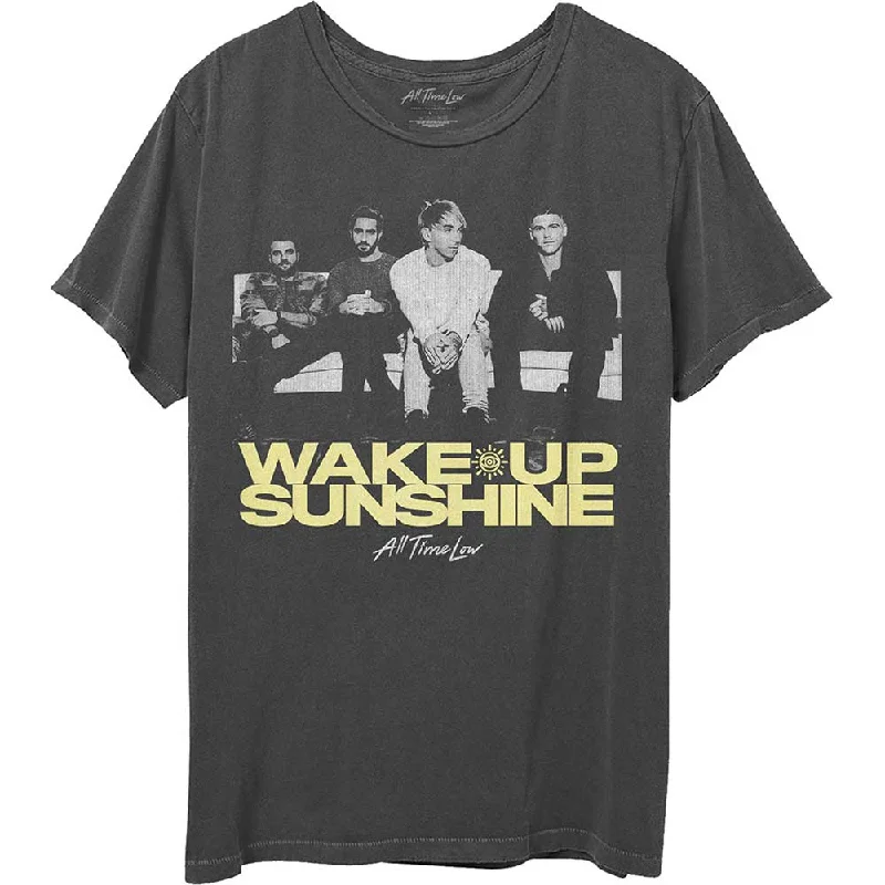 All Time Low | Official Band T-Shirt | Wake Up Sunshine Welt Pockets Slit Pockets