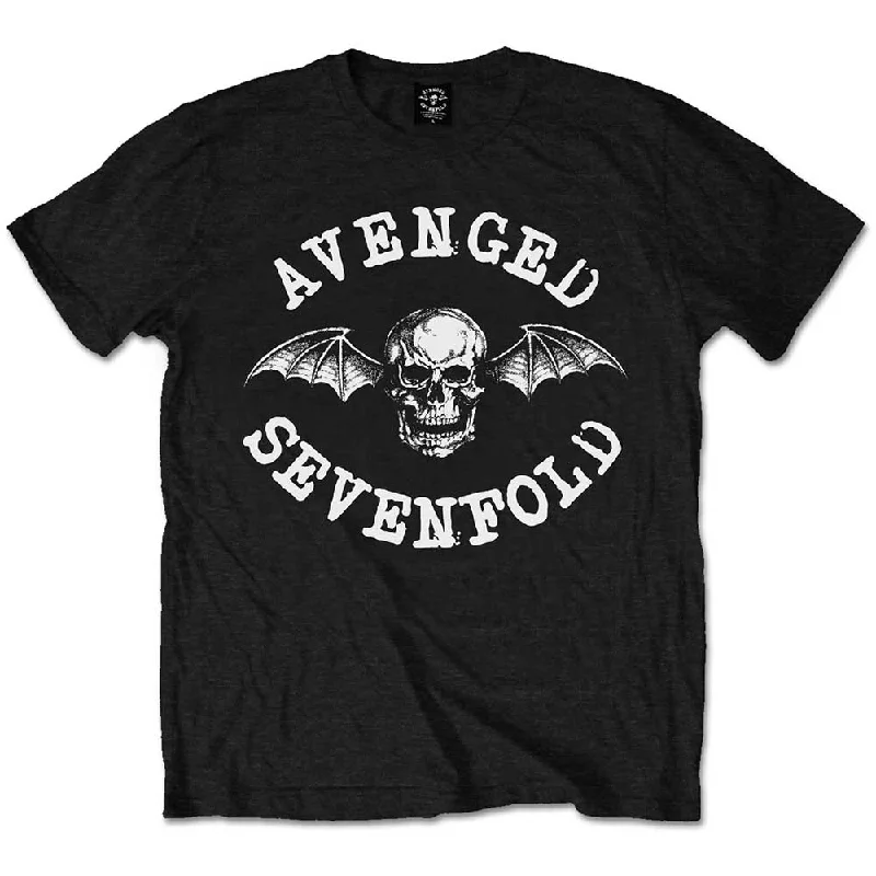 Avenged Sevenfold | Official Band T-Shirt | Classic Death Bat Lace Blend Ribbed Blend Corduroy Blend Avenged Sevenfold | Official Band T-Shirt | Classic Death Bat Lace Blend Ribbed Blend Corduroy Blend