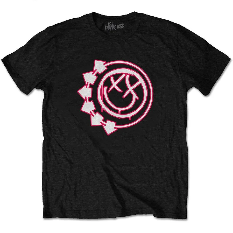 Blink-182 | Official Kids T-Shirt | Six Arrow Smile Terry Blend Velvet Blend Canvas Blend Blink-182 | Official Kids T-Shirt | Six Arrow Smile Terry Blend Velvet Blend Canvas Blend