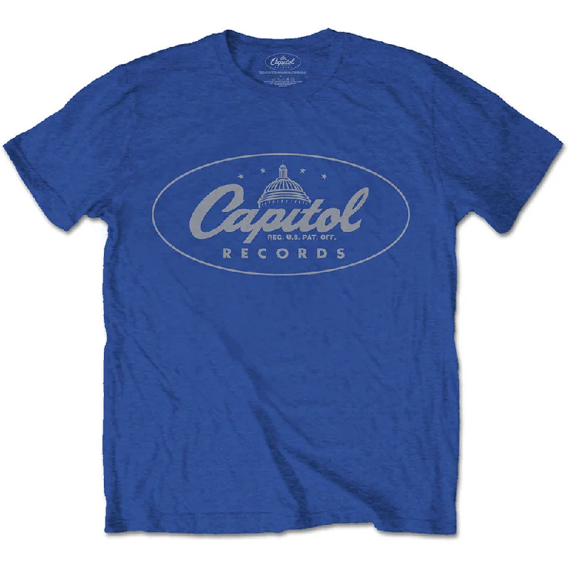 Capitol Records | Official Band T-Shirt | Logo Fleece Nylon Spandex