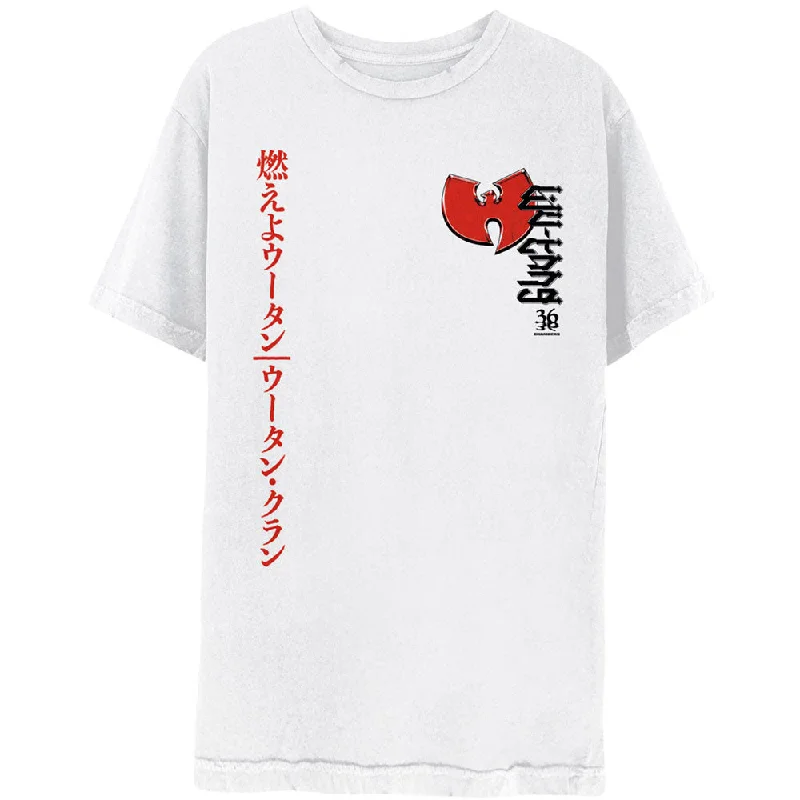 Wu-Tang Clan | Official Band T-Shirt | Swords (Back Print) Zippered Front Buttoned Front Snap Front