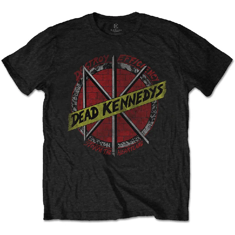 Dead Kennedys | Official Band T-Shirt | Destroy Solid Color Striped Floral