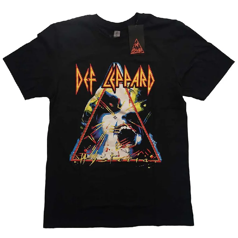 Def Leppard | Official Band T-Shirt | Hysteria Elasticated Padded Insulated