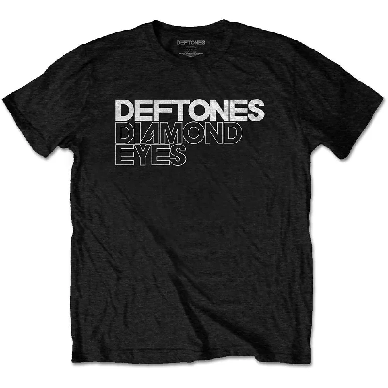 Deftones | Official Band T-Shirt | Diamond Eyes Collared Crew Neck Turtle Neck