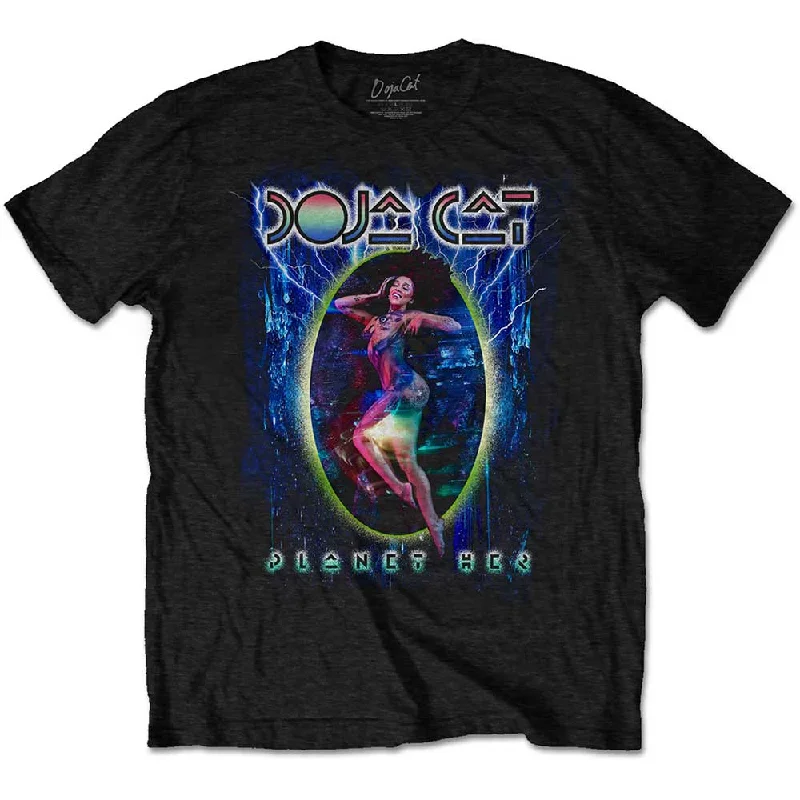 Doja Cat | Official Band T-Shirt | Planet Her Mesh Blend Leather Blend Suede Blend