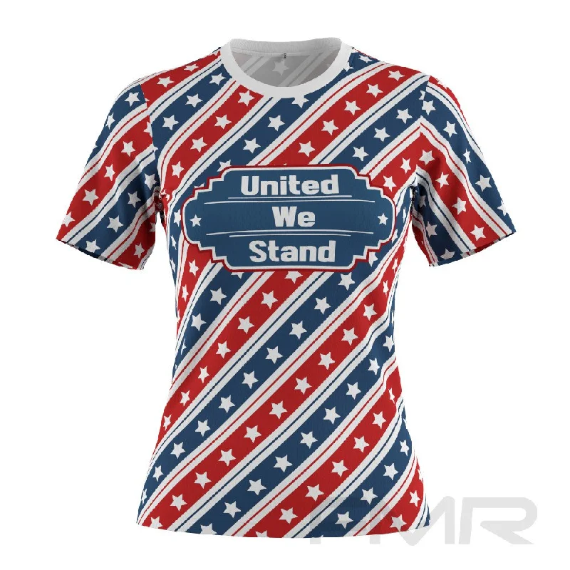 FMR American Women's Performance T-Shirt Terry Blend Velvet Blend Canvas Blend
