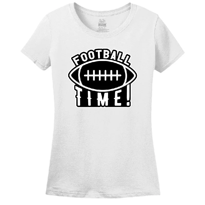 Football Time - Women's T-Shirt Oversized T-Shirt Spandex breathable