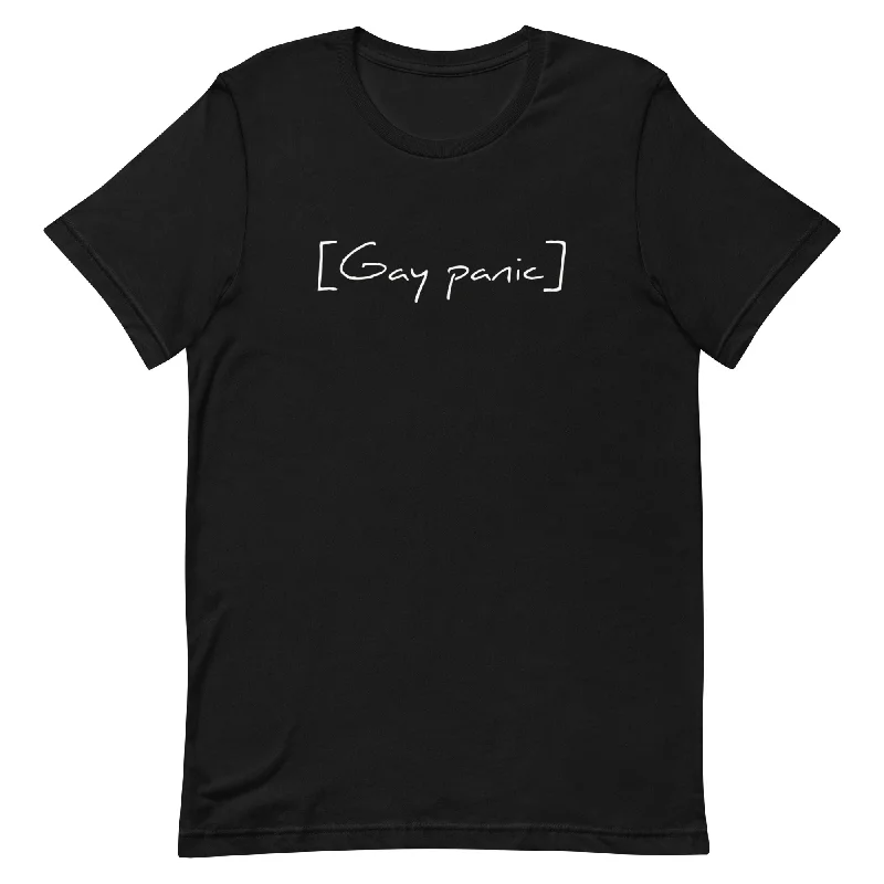 Gay Panic Unisex t-shirt Wool Fabric Cashmere Fabric Tweed Fabric