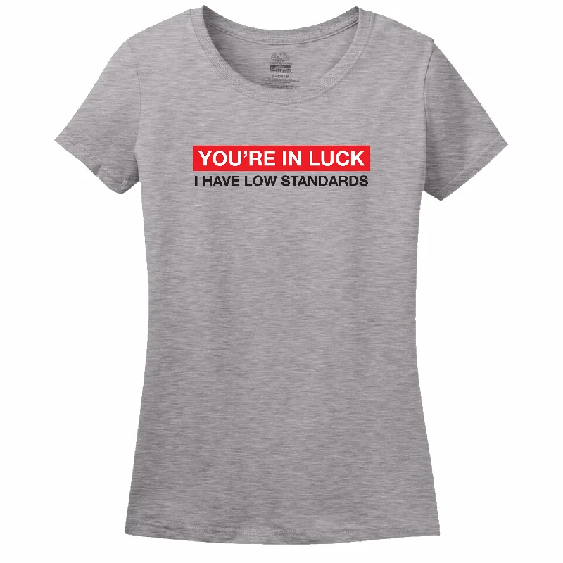Low Standards Women's Tee Oversized T-Shirt Spandex breathable