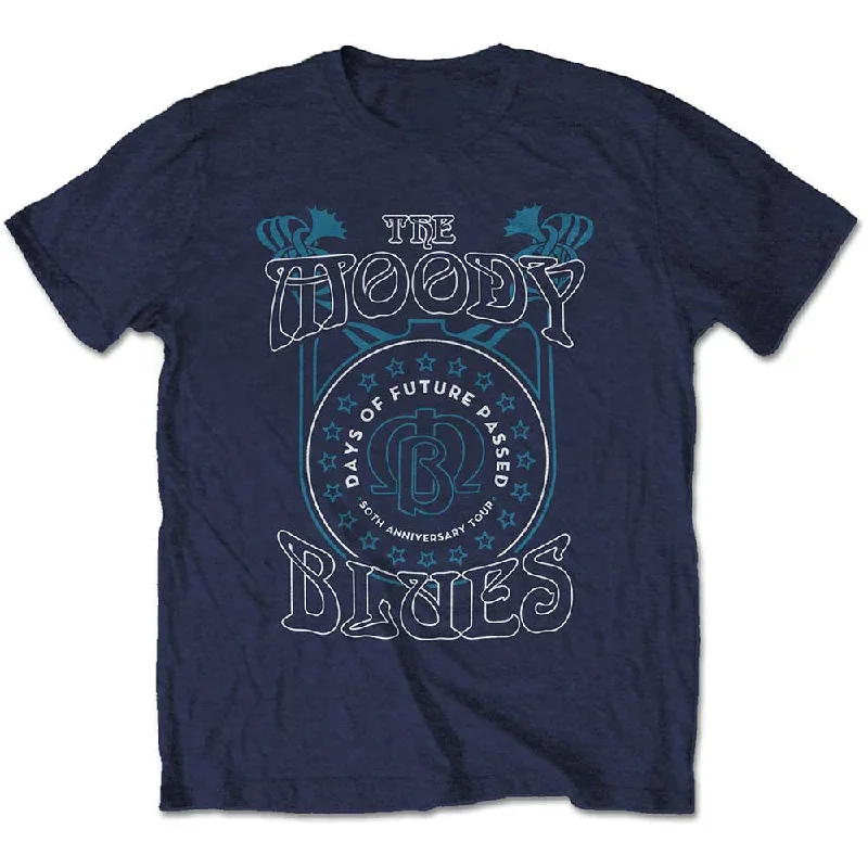 The Moody Blues | Official Band T-Shirt | Days of Future Past Tour Layered Multi-layer Single Layer The Moody Blues | Official Band T-Shirt | Days of Future Past Tour Layered Multi-layer Single Layer