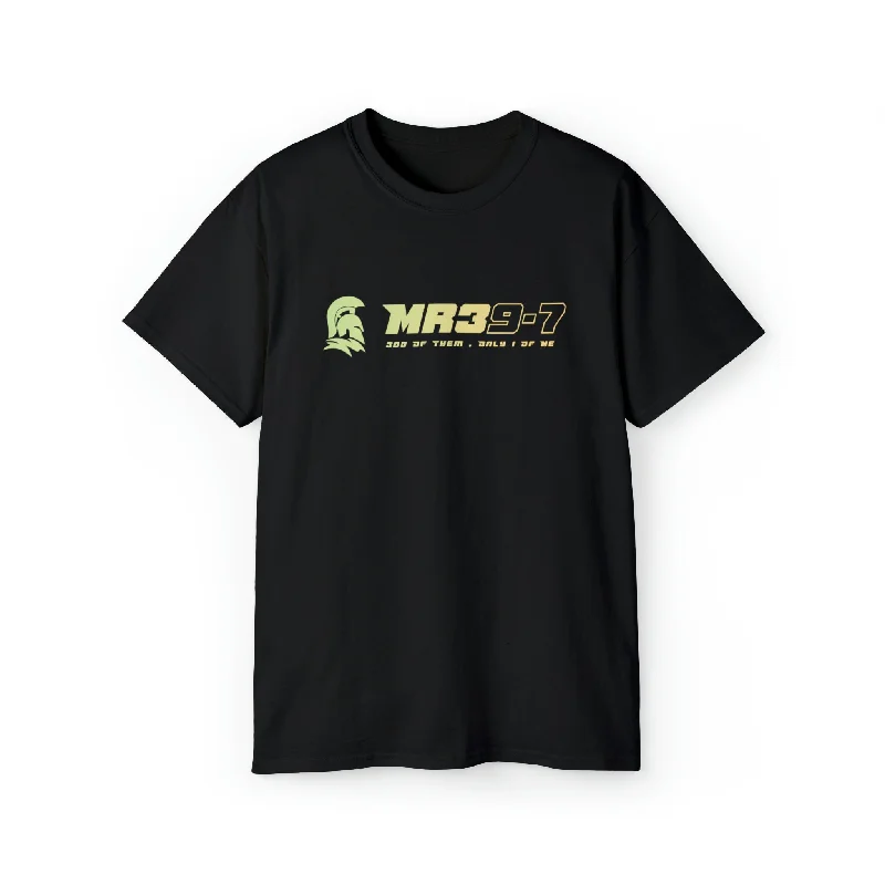 MR 39 Unisex Ultra Cotton Tee Ribbed T-Shirt High Neck Heavyweight