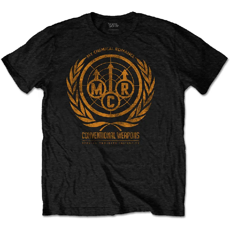 My Chemical Romance | Official Band T-Shirt | Conventional Weapons Welt Pockets Slit Pockets My Chemical Romance | Official Band T-Shirt | Conventional Weapons Welt Pockets Slit Pockets