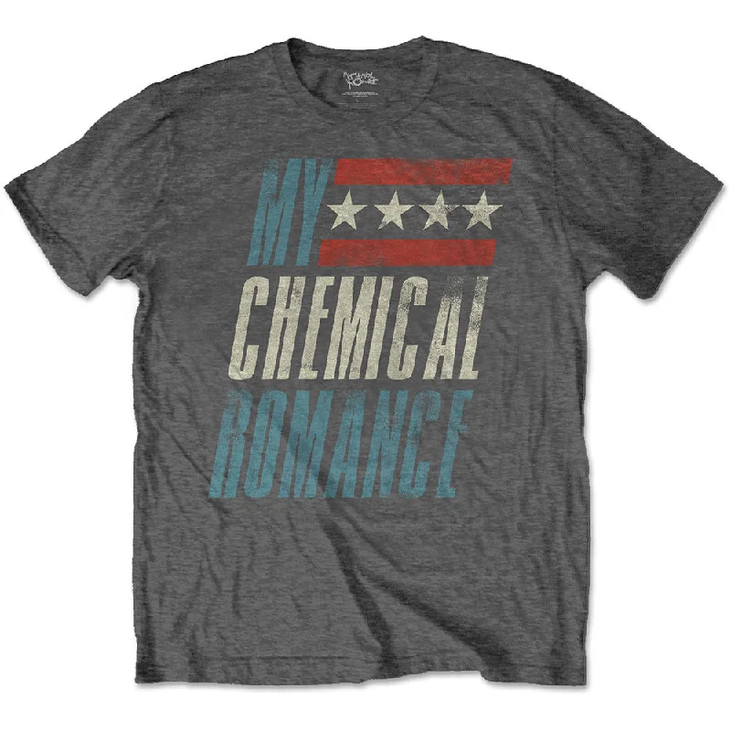 My Chemical Romance | Official Band T-shirt | Raceway Mesh Blend Leather Blend Suede Blend