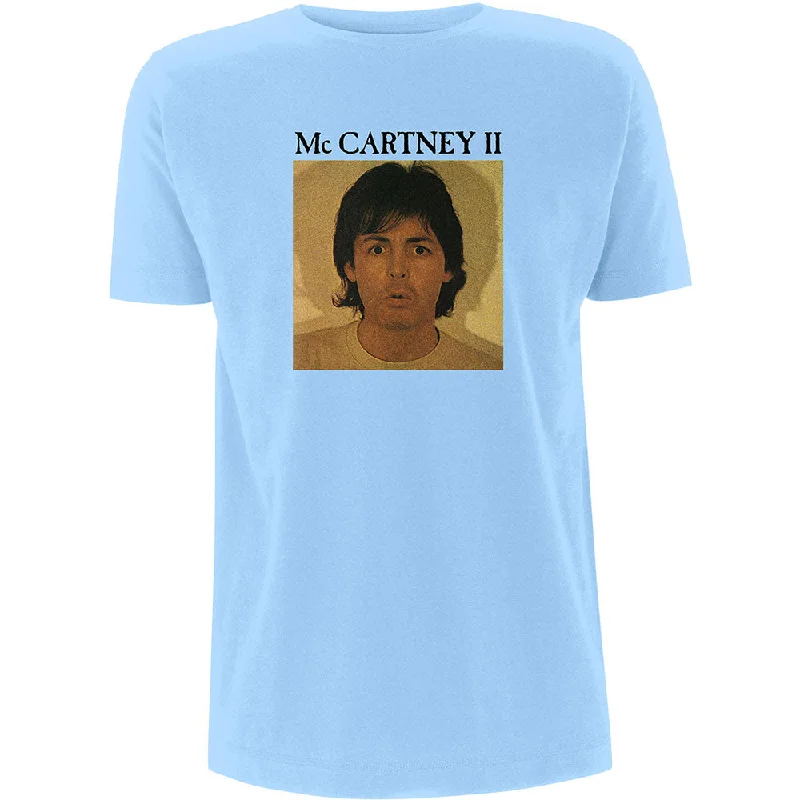 Paul McCartney | Official Band T-Shirt | McCartney II Embroidered Appliqued Beaded