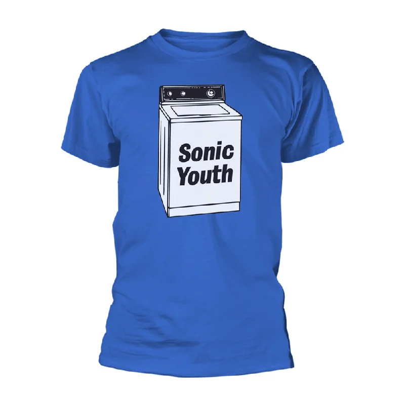 Sonic Youth Unisex T-shirt: Washing Machine Sequined Glittery Shiny