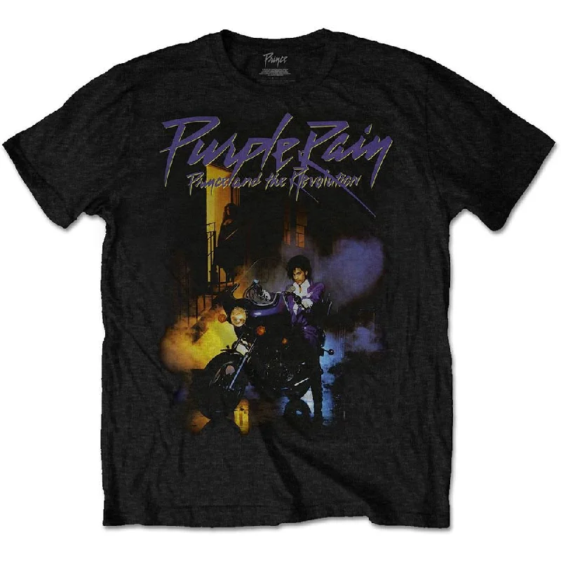 Prince Kids T-Shirt: Purple Rain Silk Blend Satin Velvet
