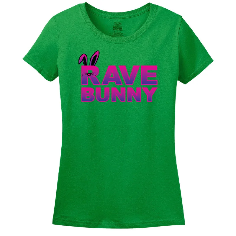 Rave Bunny T-Shirt Zippered Buttoned Snapped
