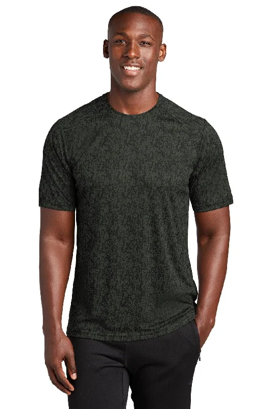 Sport-Tek  Digi Camo Tee. ST460 Machine Wash Dry Clean Hand Wash