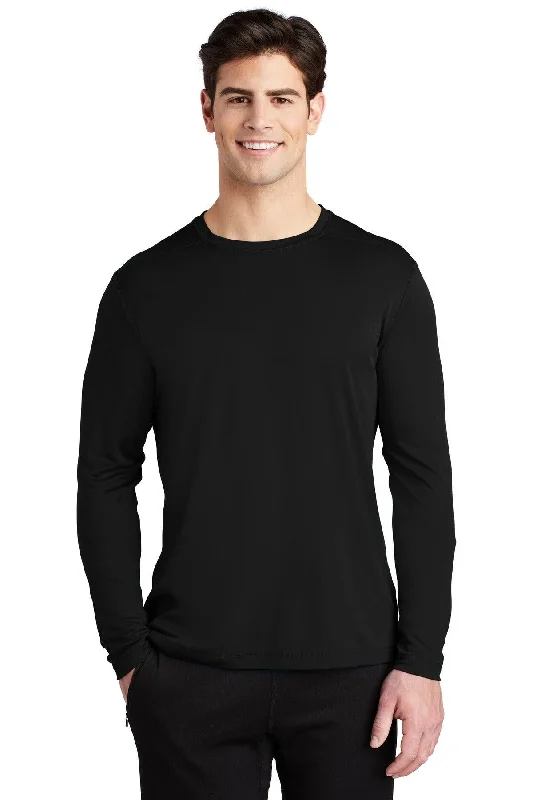 Sport-Tek  Posi-UV Pro Long Sleeve Tee. ST420LS Sequined Glittery Shiny