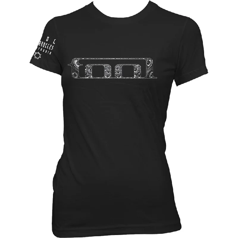 Tool Ladies T-Shirt: Eyes Logo Houndstooth Herringbone Solid
