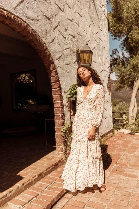 Love in Bloom Maxi Dress Comfortable Cotton Maxi Dress