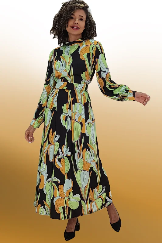 Long Sleeve High Neck Maxi Dress Trendy Off-Shoulder Ruffle Maxi Dress