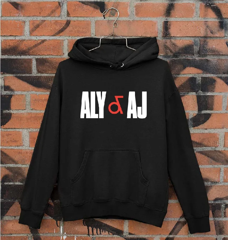 Aly & AJ Unisex Hoodie for Men/Women Cotton Hoodie Fleece Lining Warmth