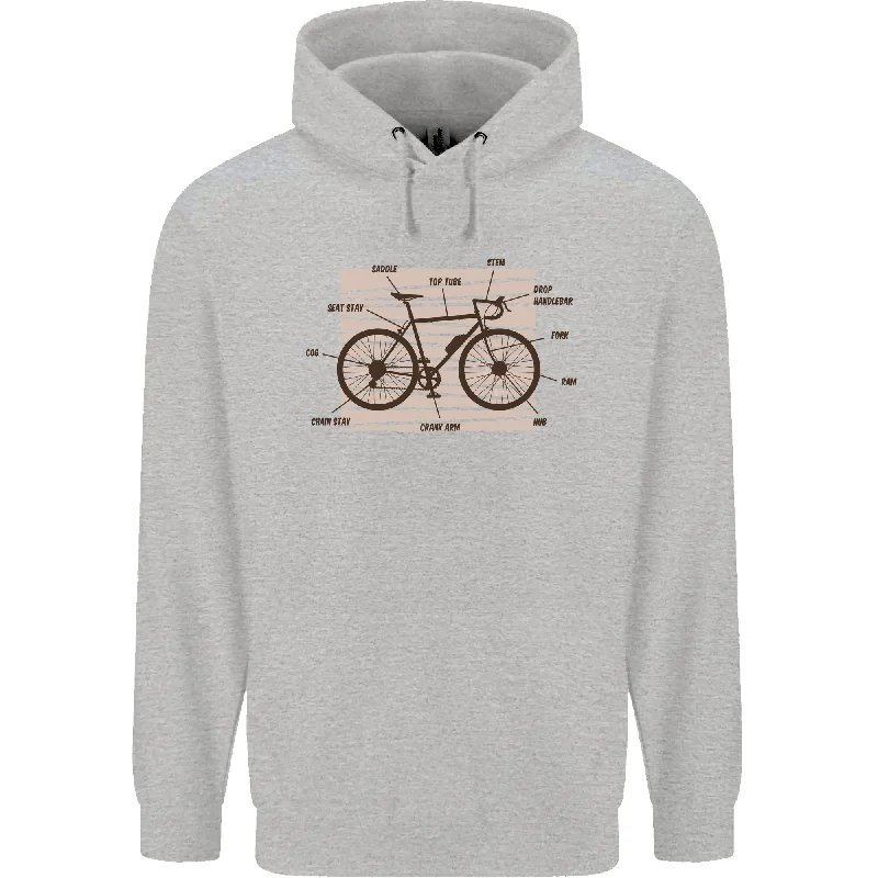 Bicycle Anatomy Funny Cycling Cyclist Funny Mens 80% Cotton Hoodie Hoodie with V-Neck Classic Versatile Bicycle Anatomy Funny Cycling Cyclist Funny Mens 80% Cotton Hoodie Hoodie with V-Neck Classic Versatile