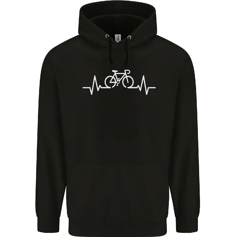 Bicycle Pulse Cycling Cyclist Bike MTB Mens 80% Cotton Hoodie Hoodie with Bell Sleeves Flared Feminine Bicycle Pulse Cycling Cyclist Bike MTB Mens 80% Cotton Hoodie Hoodie with Bell Sleeves Flared Feminine