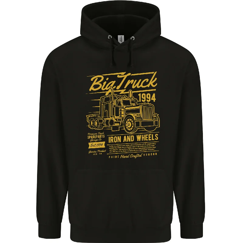 Big Truck Lorry Driver HGV Mens 80% Cotton Hoodie Hoodie with Raglan Sleeves Sporty Comfortable Big Truck Lorry Driver HGV Mens 80% Cotton Hoodie Hoodie with Raglan Sleeves Sporty Comfortable