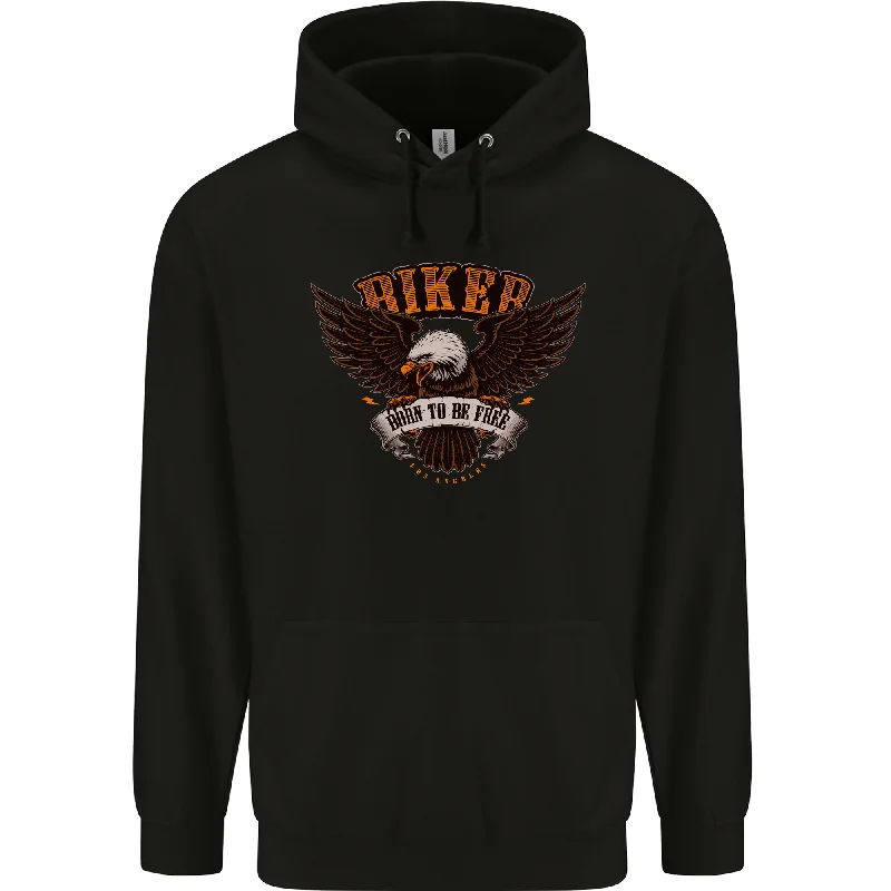 Biker Born to Be Free Motorbike Motorcycle Mens 80% Cotton Hoodie Hoodie with Drop Shoulder Relaxed Streetwear Biker Born to Be Free Motorbike Motorcycle Mens 80% Cotton Hoodie Hoodie with Drop Shoulder Relaxed Streetwear