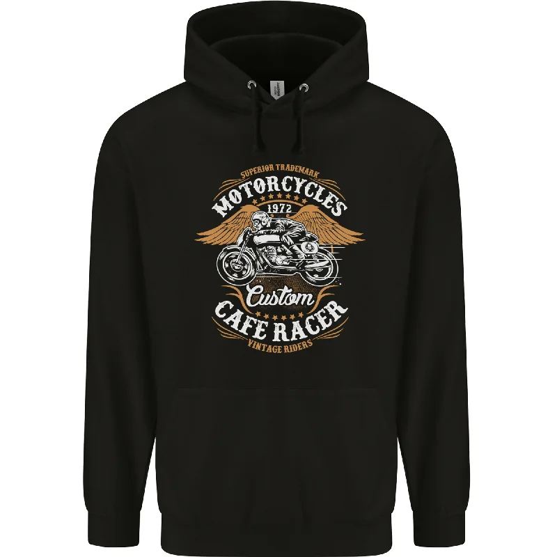 Biker Custom Cafe Racer Motorcycle Mens 80% Cotton Hoodie Graphic Hoodie Design Print Biker Custom Cafe Racer Motorcycle Mens 80% Cotton Hoodie Graphic Hoodie Design Print